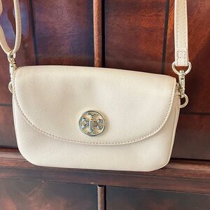 Tory Burch Beige Crossbody Bag